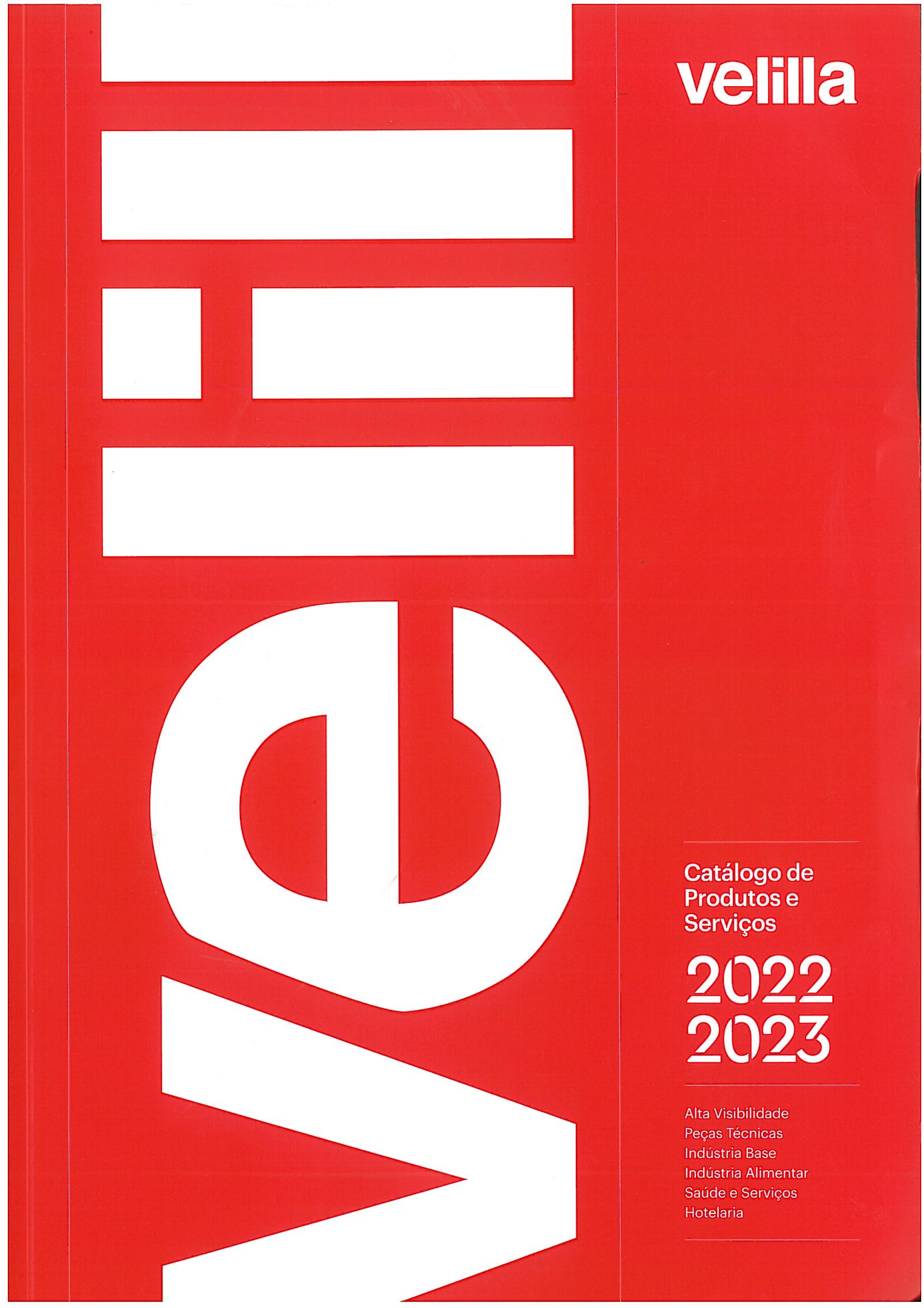 Capa do catálogo Velilla